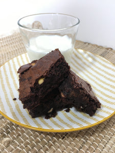 Chocolate brownie cake bag