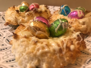 Easter nest & Scottish tablet cake box