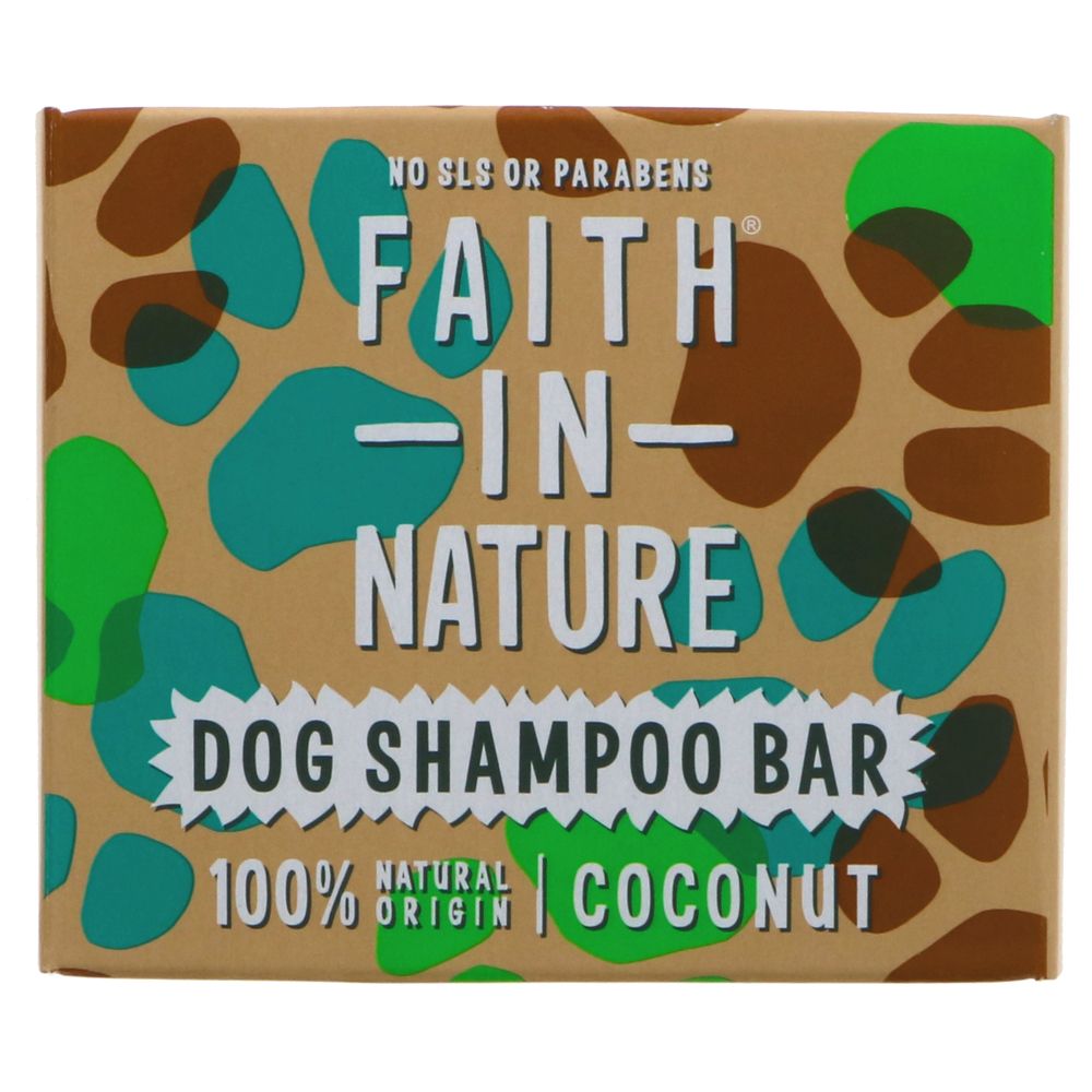 Dog shampoo bar